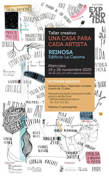 CARTEL TALLER UNA CASA REINOSA RGB