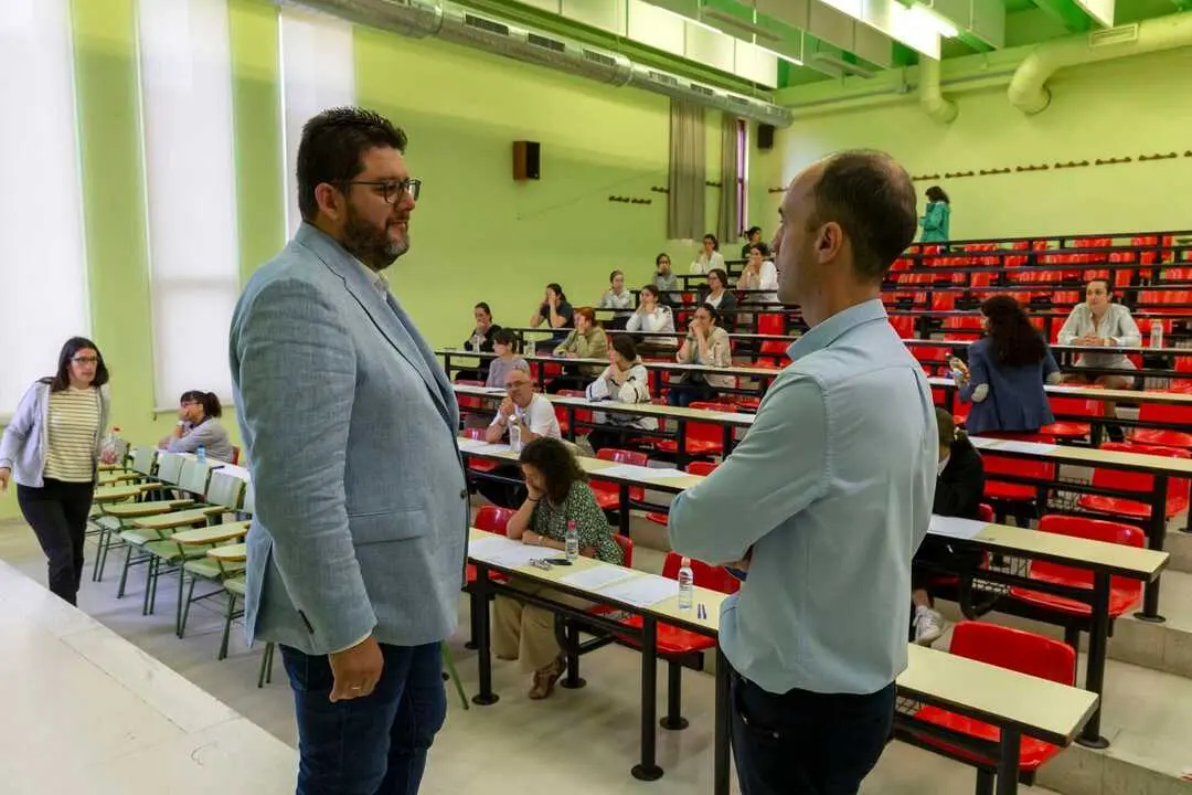 09:30 horas. Facultad de Educaci&oacute;n de la UC
El director general de Personal Docente, Alberto Honta&ntilde;&oacute;n, asiste al inicio de los procesos selectivos de Educaci&oacute;n 2024. 22 JUNIO 2024 &copy; Miguel De la Parra
