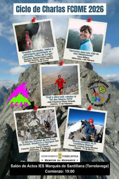 charlas hasta 19 marzo inclusive