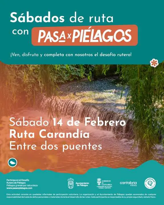 CARTEL 'S&Aacute;BADOS DE RUTA'  AYTO PI&Eacute;LAGOS - CARAND&Iacute;A 