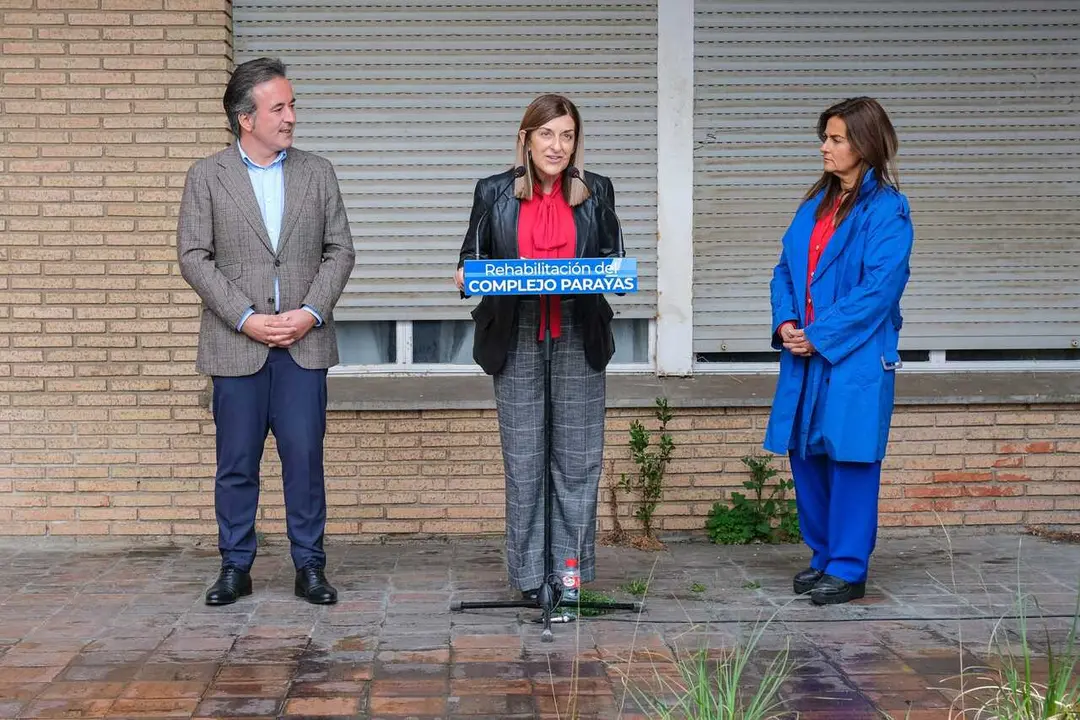 11:15 horas. Avenida Juan Carlos I. Malia&ntilde;o. La presidenta de Cantabria, Mar&iacute;a Jos&eacute; S&aacute;enz de Buruaga, visita el Complejo Asistencial Parayas. 26 de marzo de 2026 &copy; Ra&uacute;l Lucio