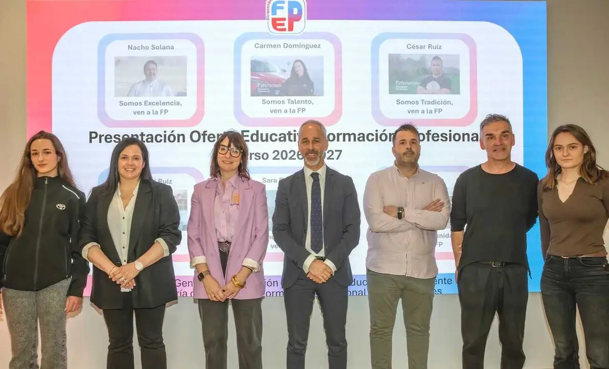10:45 horas. Sala de prensa del Gobierno de Cantabria
El consejero de Educaci&oacute;n, Formaci&oacute;n Profesional y Universidades, Sergio Silva, presenta en rueda de prensa, la oferta de FP para el curso 2026/2027 y la campa&ntilde;a &lsquo;Referentes FP Cantabria&rsquo;.