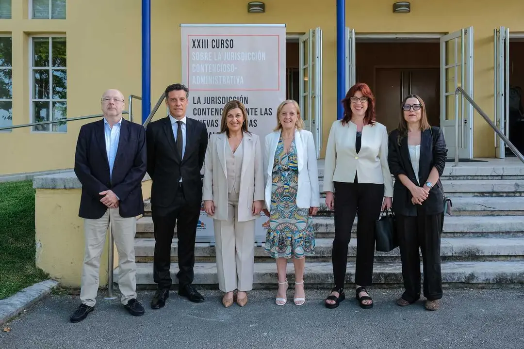 09:00 horas. Paraninfo de La Magdalena. La presidenta de Cantabria, Mar&iacute;a Jos&eacute; S&aacute;enz de Buruaga, inaugura la XXIII Edici&oacute;n del Curso sobre la Jurisdicci&oacute;n Contencioso-Administrativa. 28 de mayo de 2026 &copy; Ra&uacute;l Lucio
