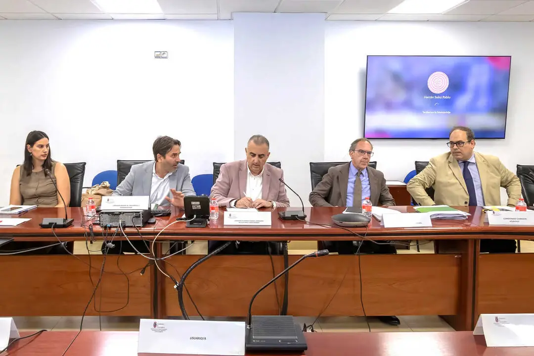 11:30 Sala de reuniones de Pe&ntilde;aherbosa. 1&ordf; planta
El consejero de Fomento, Vivienda, Ordenaci&oacute;n del Territorio y Medio Ambiente, Roberto Media, preside la Mesa del Ferrocarril.
