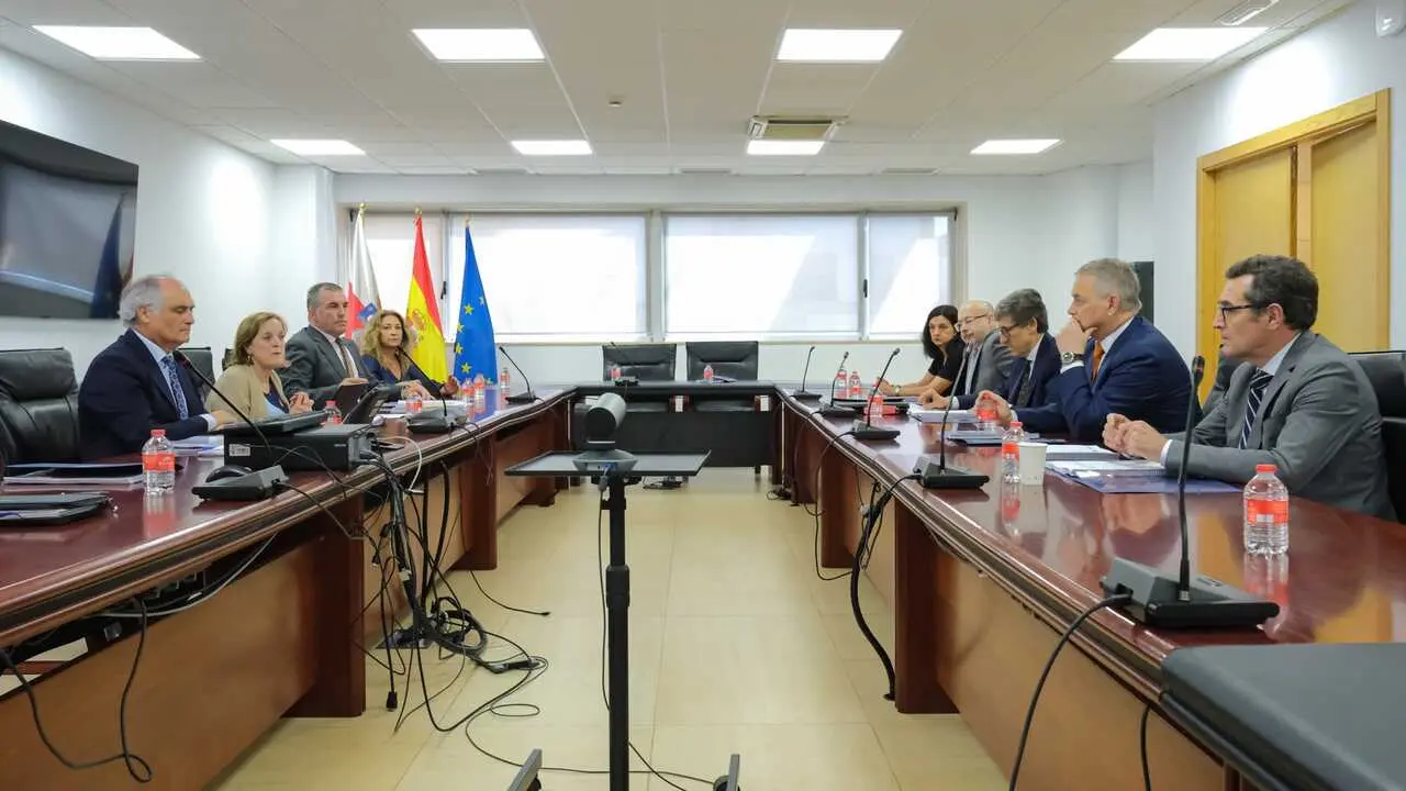 12:00 horas. Sala de Usos M&uacute;ltiples del Gobierno de Cantabria. La consejera de Presidencia, Justicia, Seguridad y Simplificaci&oacute;n Administrativa, Isabel Urrutia, preside la reuni&oacute;n del Pacto para la Justicia. 23 de junio de 2026 &copy; Ra&uacute;l Lucio
