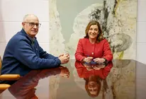 La presidenta de Cantabria, Mar&iacute;a Jos&eacute; S&aacute;enz de Buruaga, recibe al alcalde de Arredondo, Leoncio Carrascal.
27 ene 26