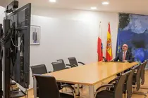 13:00 horas. Despacho del consejero
El consejero de Salud, C&eacute;sar Pascual, asiste por videoconferencia, pleno extraordinario del Consejo Interterritorial del Sistema Nacional de Salud (CISNS).