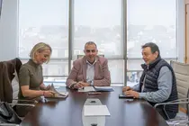 09:00 horas. Despacho del consejero
El consejero de Fomento, Vivienda, Ordenaci&oacute;n del Territorio y Medio Ambiente, Roberto Media, se re&uacute;ne con la alcaldesa de Santillana del Mar.