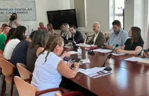 El consejero de Educaci&oacute;n, Formaci&oacute;n Profesional y Universidades, Sergio Silva, asiste a la mesa de negociaci&oacute;n con la Junta de Personal Docente. 
16 jul 25