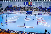 Imagen del partido Barlinek Industria Kielce vs Frigoríficos del Morrazo Cangas del Torneo Internacional Cantabria Deporte en el Pabell&oacute;n Polideportivo Exterior de La Albericia (Santander, Cantabria) el 19/8/2023. Foto: Diego G&oacute;mez / DG Audiovisuales.