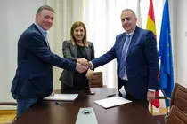 13:00 horas. Parlamento de Cantabria. La presidenta de Cantabria, Mar&iacute;a Jos&eacute; S&aacute;enz de Buruaga, se re&uacute;ne con el alcalde Valdeolea, Fernando Franco. 16 de marzo de 2026 &copy; Ra&uacute;l Lucio