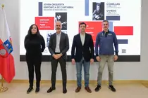 12:00 horas. Sala de Prensa del Gobierno de Cantabria. El consejero de Educaci&oacute;n, Formaci&oacute;n Profesional y Universidades, Sergio Silva, presenta, en rueda de prensa, el Encuentro de Primavera 2026 de la Joven Orquesta Sinf&oacute;nica de Cantabria. 27 de marzo de 2026 &copy; Ra&uacute;l Lucio
