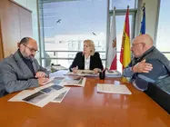 09:30 horas. Despacho de la consejera
La consejera de Desarrollo Rural, Ganader&iacute;a, Pesca y Alimentaci&oacute;n, Mar&iacute;a Jes&uacute;s Susinos, recibe al alcalde de Miengo.