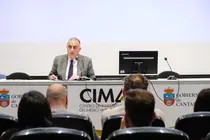12:00 horas. CIMA, Torrelavega. El consejero de Fomento, Vivienda, Ordenaci&oacute;n del Territorio y Medio Ambiente, Roberto Media, clausura la &lsquo;Jornada de ordenanzas municipales de la red de sostenibilidad&rsquo;. 23 de abril de 2026 &copy; Ra&uacute;l Lucio