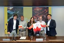 10:00 horas. Palacio de Festivales de Cantabria, Sala 30 a&ntilde;os. Los directores de Cantur, In&eacute;s Mier; de la Oficina de Calidad Alimentaria (ODECA), Juan Luis Centeno y el director de Gesti&oacute;n de Residuos de MARE, Ignacio de las Cuevas, entre otros, presentan &lsquo;Los 10.000 del Soplao 2026&rsquo;. &copy; MIGUEL DE ARRIBA