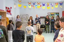 . 12 00h. EDUCACION. Visita a Semana Cultural del CEIP Magallanes, de Santander.