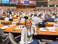 15:00 horas. Bruselas. La consejera de Presidencia, Justicia, Seguridad y Simplificaci&oacute;n Administrativa, Isabel Urrutia, asiste al Pleno del Comit&eacute; de las Regiones.