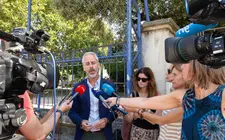 El consejero de Educaci&oacute;n, Formaci&oacute;n Profesional y Universidades, Sergio Silva, asiste al Pleno del consejo de Formaci&oacute;n Profesional de Cantabria.
