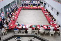 17:00 horas. Sede de la DG de Seguridad. Pe&ntilde;acastillo. La consejera de Presidencia, Justicia, Seguridad y Simplificaci&oacute;n Administrativa, Isabel Urrutia, preside el Consejo Asesor del Plan Territorial de Emergencias de Cantabria (PLATERCANT). 4 de agosto de 2026 &copy; Ra&uacute;l Lucio