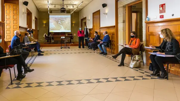 Gobierno, Confederación y ayuntamientos abordan medidas conjuntas para resolver las inundaciones en Campoo