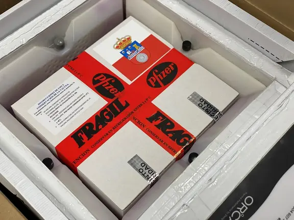 Primeras vacunas contra el Covid llegadas a Cantabria