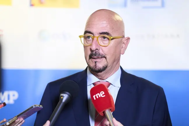 8/9/23  SANTANDER
uimp 
XXII Encuentro de la Industria Farmac&eacute;utica Espa&ntilde;ola. Los proyectos de la consejer&iacute;a de Salud de Cantabria

C&eacute;sar Pascual, consejero de Salud del gobierno de Cantabria 

FOTO: Juanma Serrano
