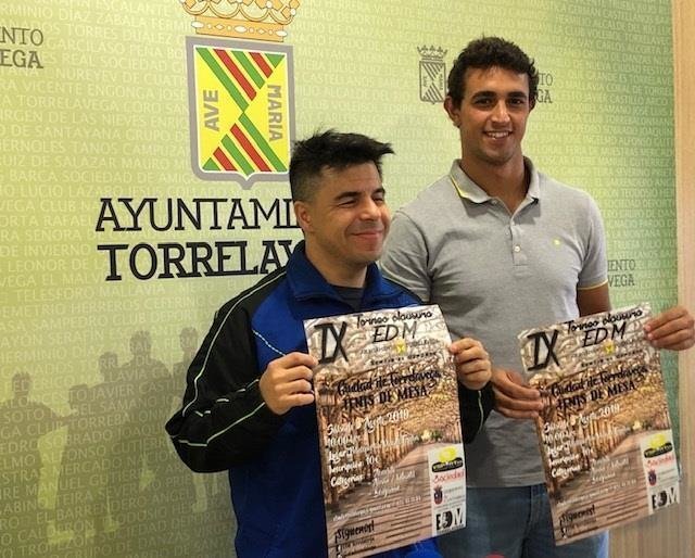 Presentación IX Torneo Clausura EDM 'Ciudad de Torrelavega' de tenis de mesa