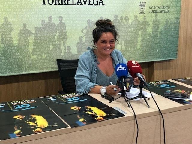 La concejala de Cultura de Torrelavega, Esther Vélez
