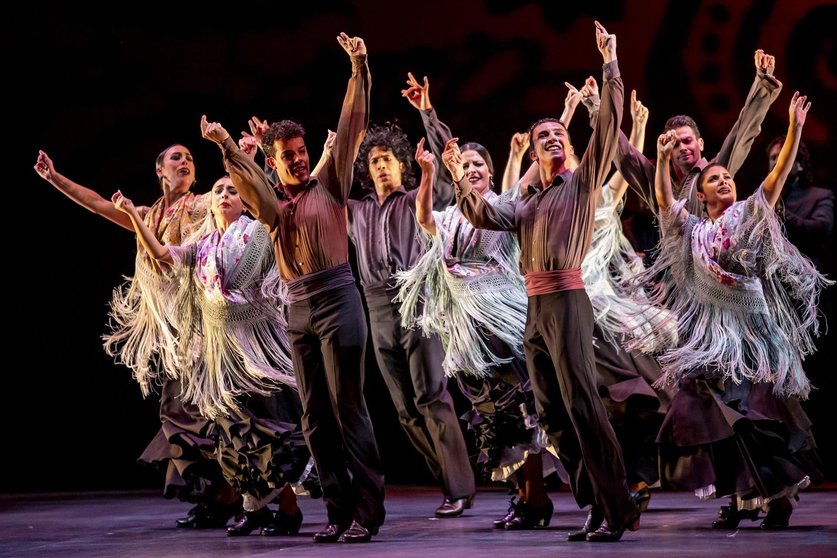 Escena del espectáculo 'Naturalmente flamenco'