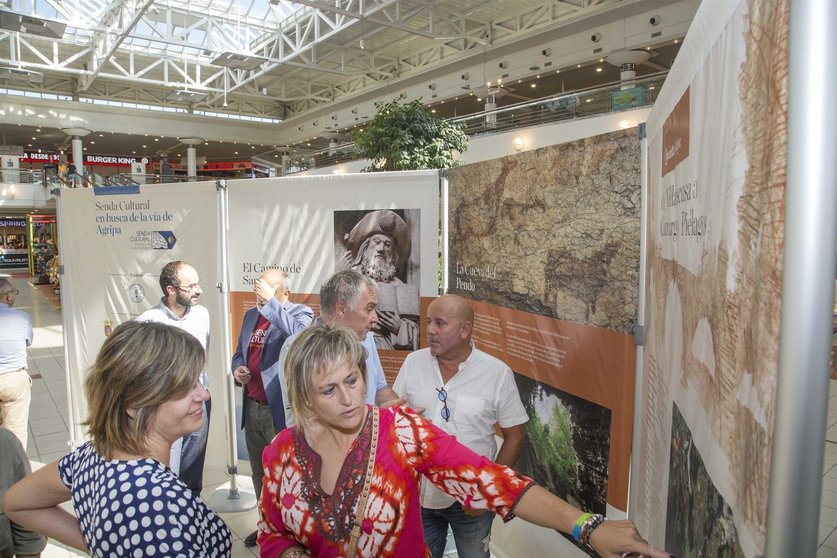 Muestra sobre Vía Agripa y el patrimonio cultural de Camargo en Valle Real