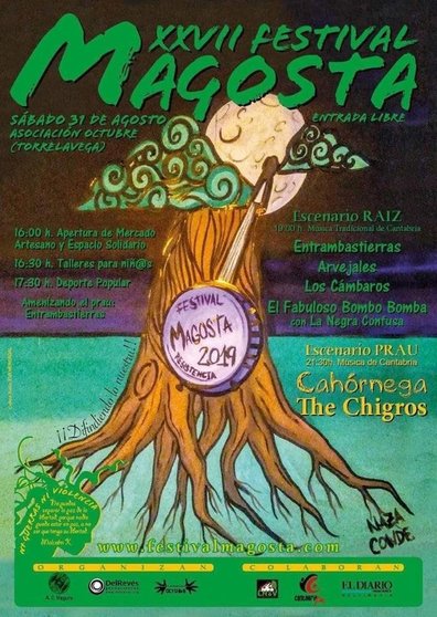 Cartel del Festival Magosta