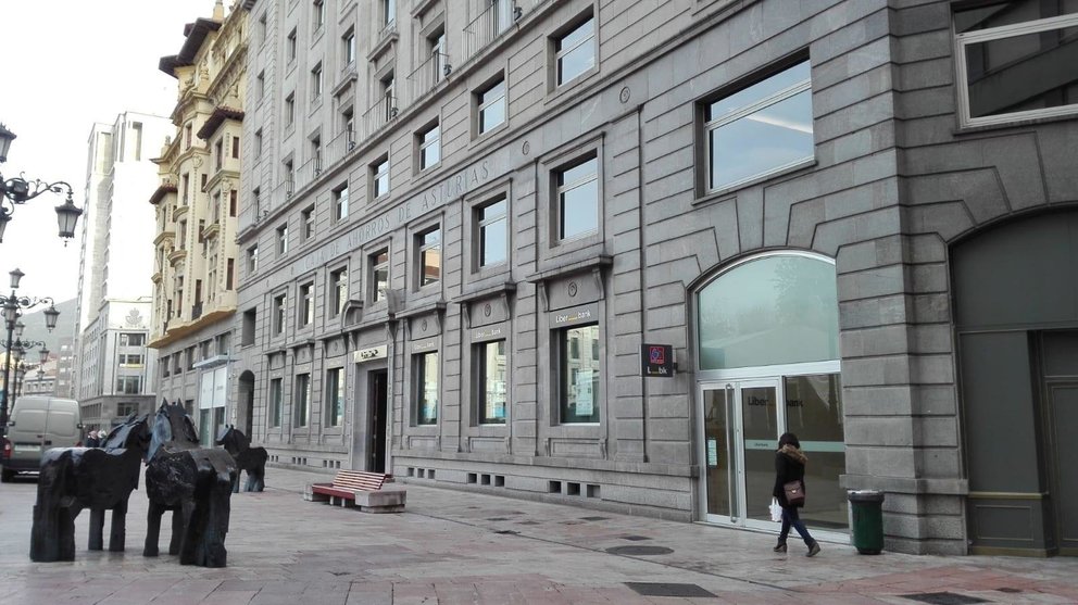 Sede de Liberbank en Oviedo, edificio Liberbank
