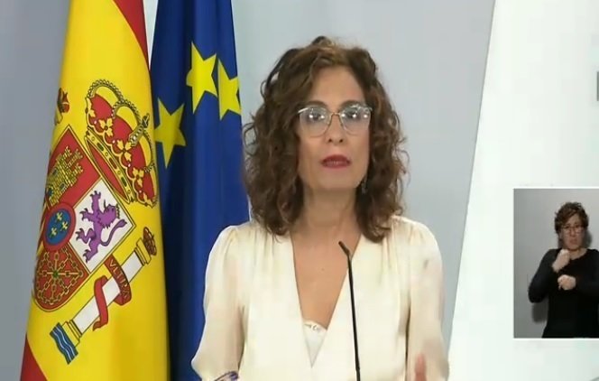Rued de prensa de la portavoz del Gobierno, María Jesús Montero, tras el Consejo de Ministros