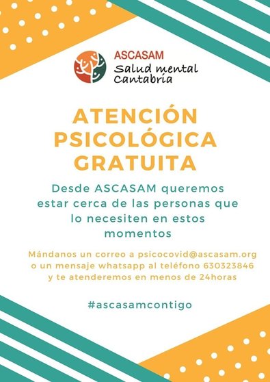 Servicio de atención psicológica de ASCASAM