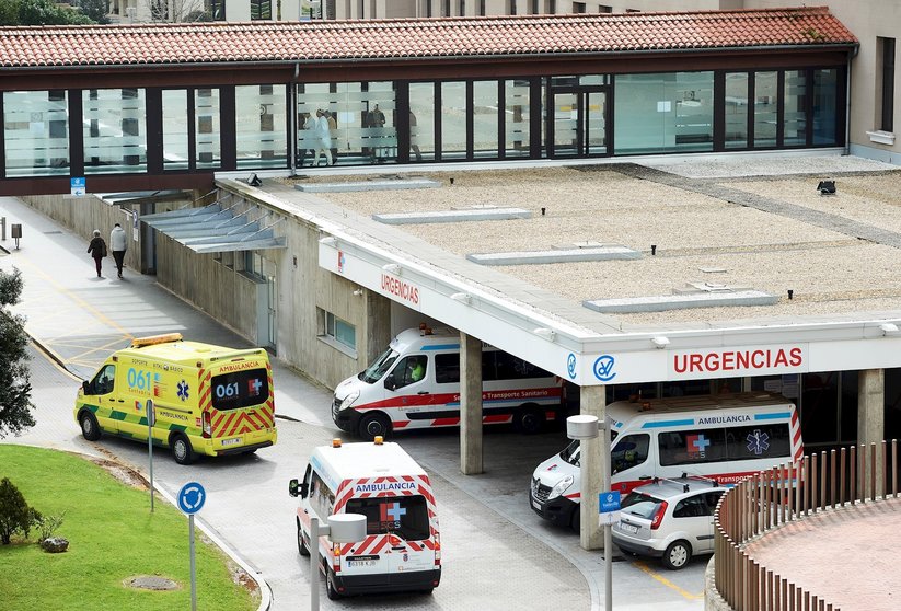 Aparcamiento de Urgencias del Hospital Universitario Marqués de Valdecilla