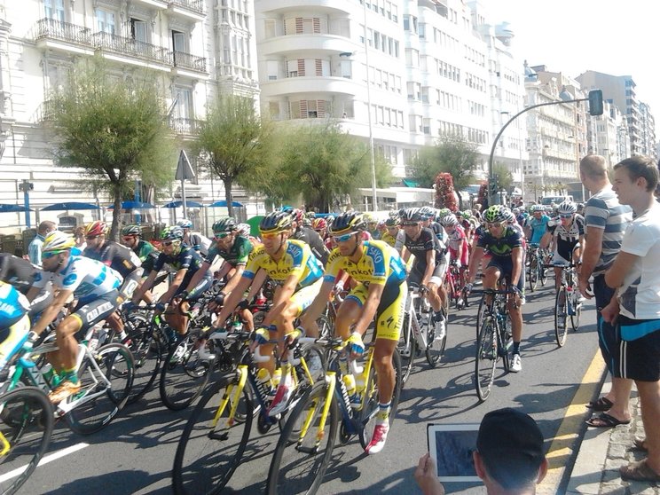 Vuelta ciclista a España en Santander (archivo)