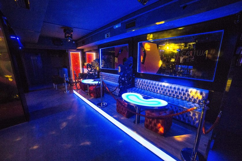 Interior de una discoteca