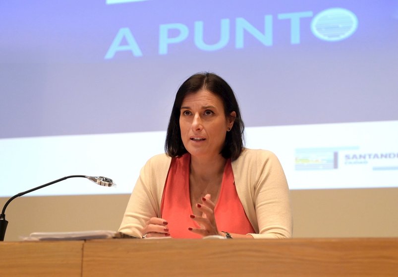 La alcaldesa de Santander, Gema Igual, en la sectorial de Servicios Sociales