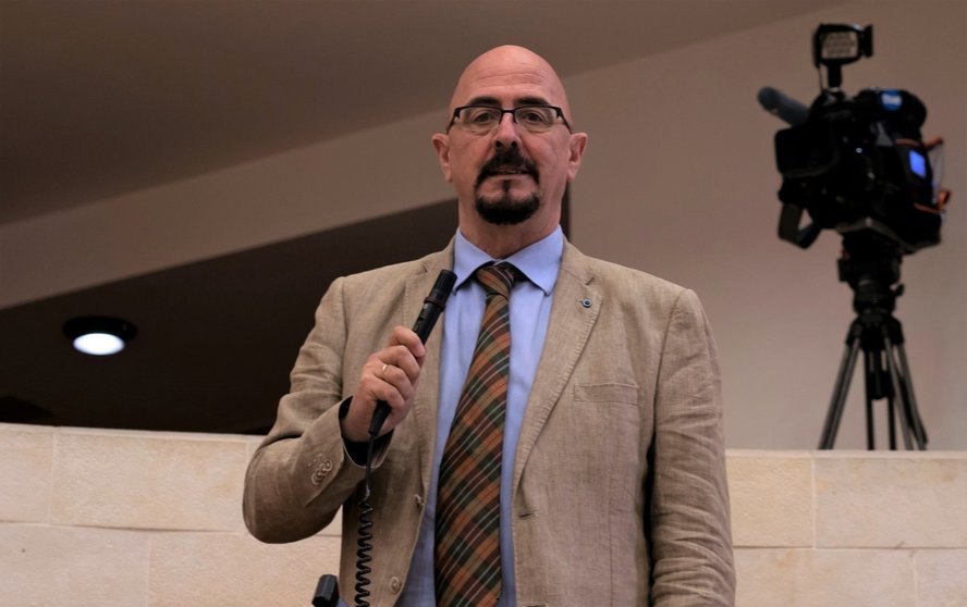 El diputado del PP en el Parlamento de Cantabria César Pascual