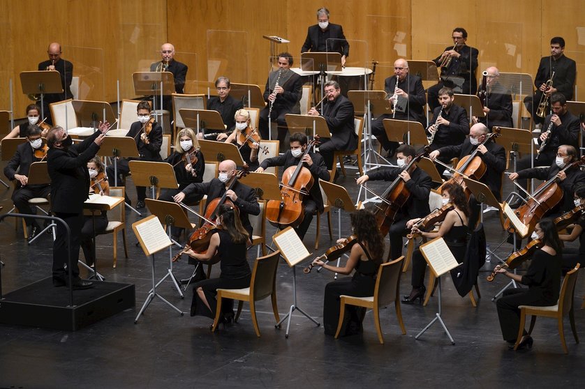 Concierto de clausura de la 69 edición del FIS, con Jaime Martín y la Orquesta Nacional de España