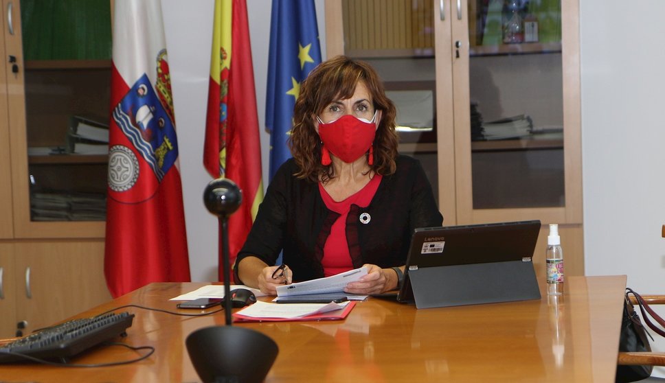La consejera de Empleo y Políticas Sociales, Ana Belén Álvarez