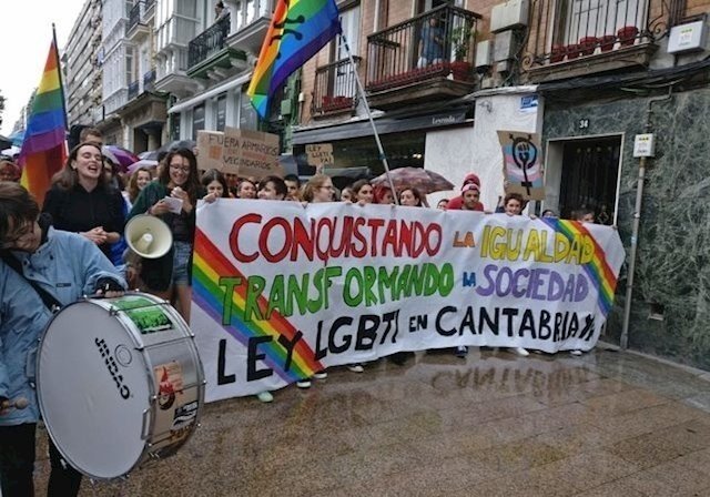 Manifestación del Orgullo LGTBI en Santander (archivo)