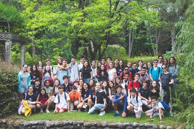 Excursión de los participantes del Summer Camp 2019 a Puente de San Miguel