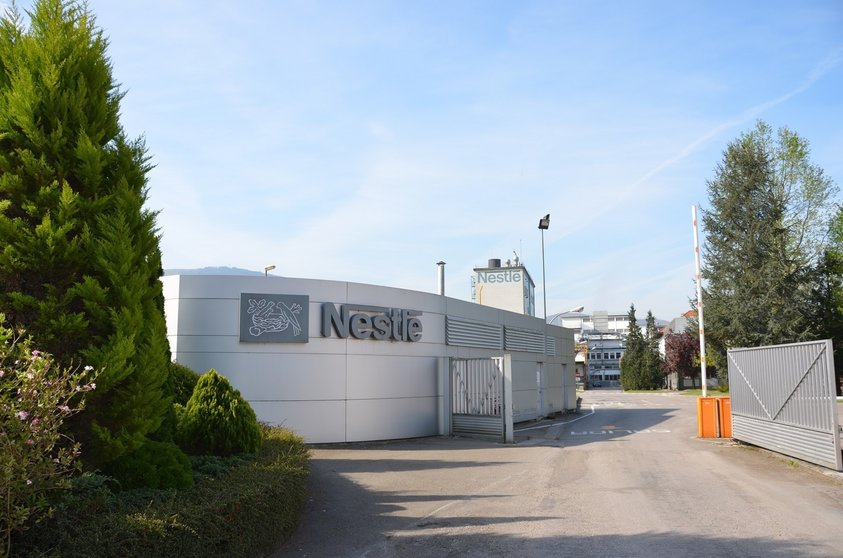 Fábrica de Nestlé en La Penilla de Cayón (Cantabria).