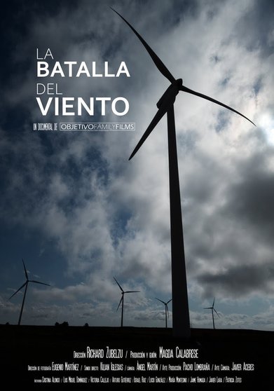 Cartel del documental 'La batalla del viento'.