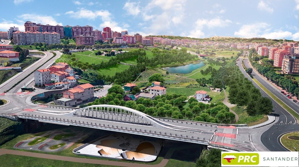 Propuesta del PRC de Santander para la II fase del parque de Las Llamas