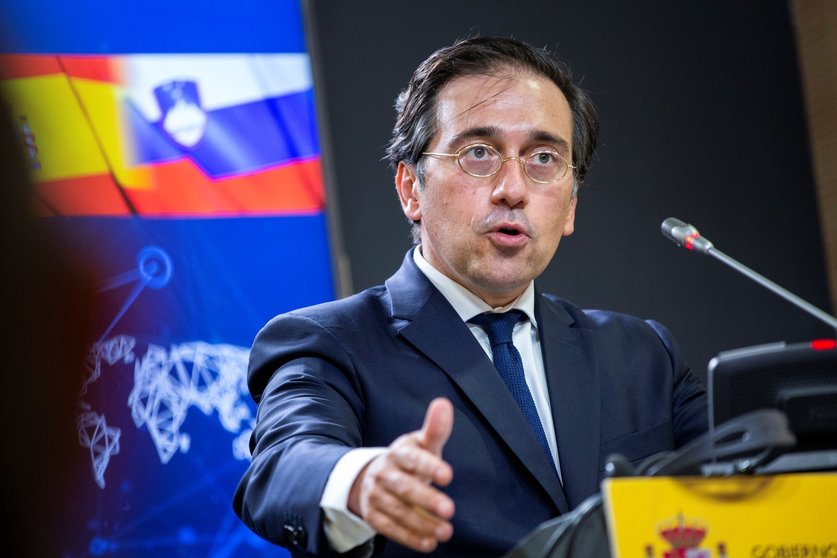 El Ministro de Asuntos Exteriores, Unión Europea y Cooperación, José Manuel Albares