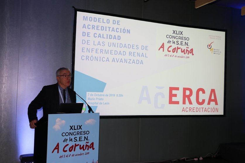Presentación del primer modelo de acreditación de la calidad de las Unidades ERCA, propuesto por la Sociedad Española de Nefrología (SEN)