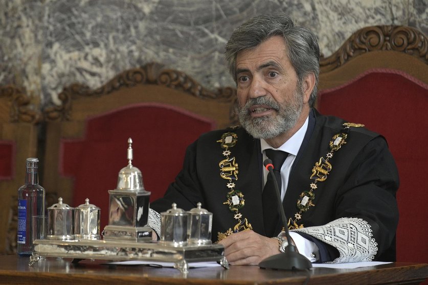 El president del Tribunal Suprem, Carlos Lesmes.