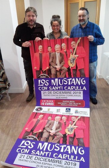 Presentación del concierto de Los Mustang que se celebrará en diciembre en el TMCE